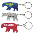 Bear Shape Bottle Opener w/ Key Chain